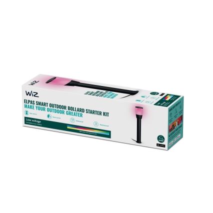 Lampă LED RGBW de exterior dimabilă ELPAS LED/4,8W/12/230V 2700-5000K IP65 Wi-Fi WiZ