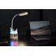 Lampă LED RGBW de masă cu suport de creioane FALCON LED/10W/5V