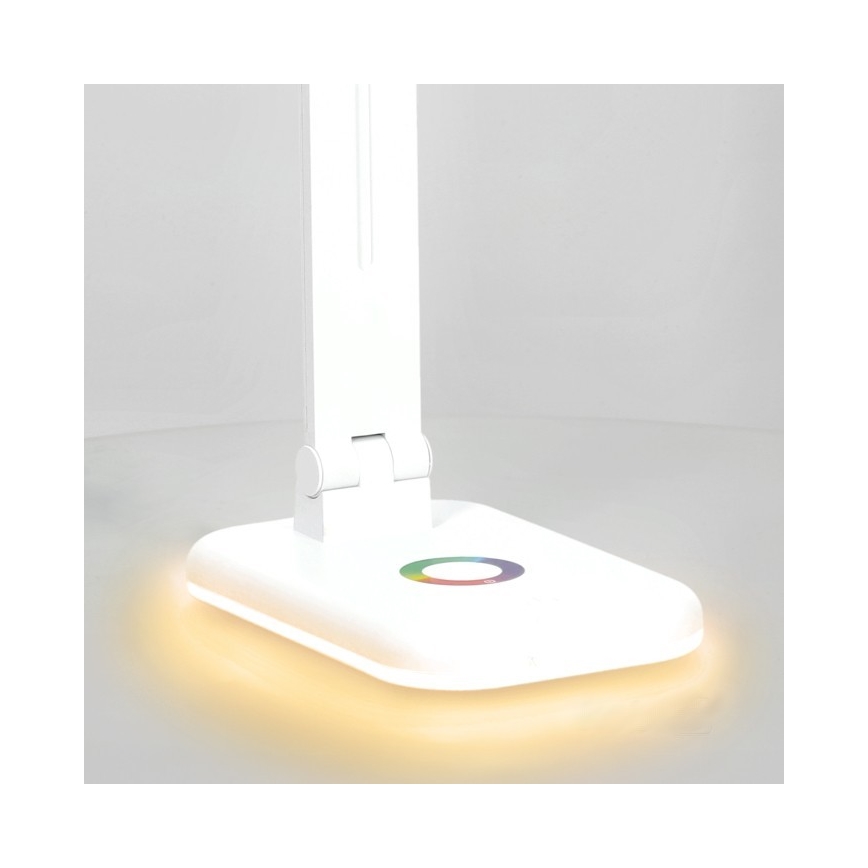 Lampă LED RGBW dimabilă de masă NOBLITE LED/7W/5V 3000/4000/6500K alb