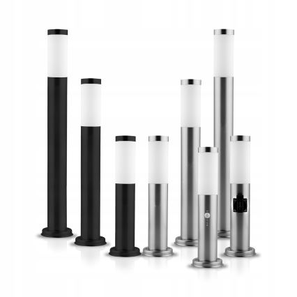 Lampă de exterior LED RGBW dimmabilă LIVIA 1xE27/6,5W/230V 2700-6500K Wi-Fi 45 cm IP44 argintie