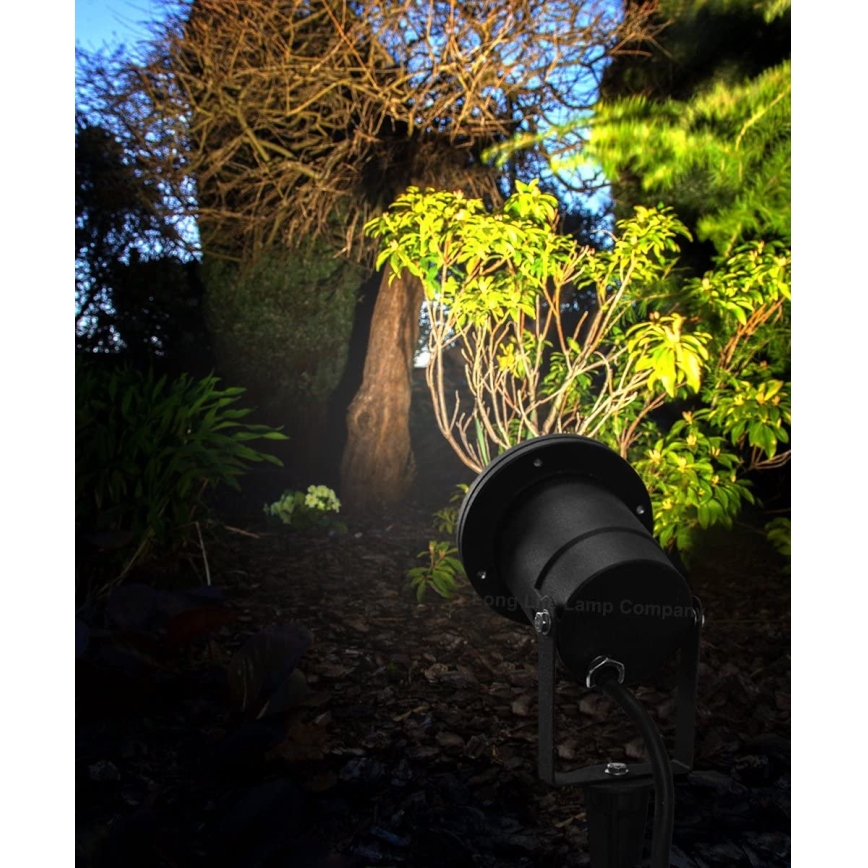 Lampă LED RGBW dimmabilă de exterior BLAKE 1xGU10/4,8W/230V IP65 + telecomandă