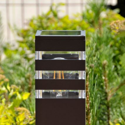 Lampă LED RGBW de exterior TEKSAS, reglabilă, 1xE27/12W/230V, 2700-6500K, Wi-Fi, 74 cm, IP44, antracit