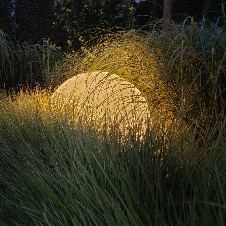 Lampă LED RGBW reglabilă pentru exterior GLOBO 1xE27/9W/230V 2700-6500K Ø 40 cm IP44 Wi-Fi