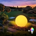 Lampă LED RGBW reglabilă pentru exterior GLOBO 1xE27/12W/230V 2700-6500K Ø 40 cm IP44 Wi-Fi