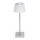 Lampă LED RGBW reîncărcabilă dimabilă de exterior de masă Aigostar LED/4W/5V 3600mAh alb/crom IP54