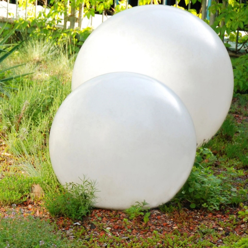 Lampă LED RGBW solară BALL LED/3,7V 1500 mAh d. 50 cm IP65 + telecomandă