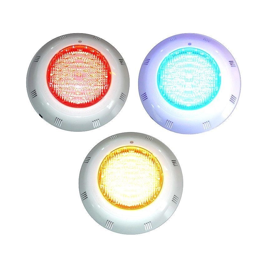 Lampă LED RGBW subacvatică pentru piscină, 45W, 12V, IP68, cu telecomandă