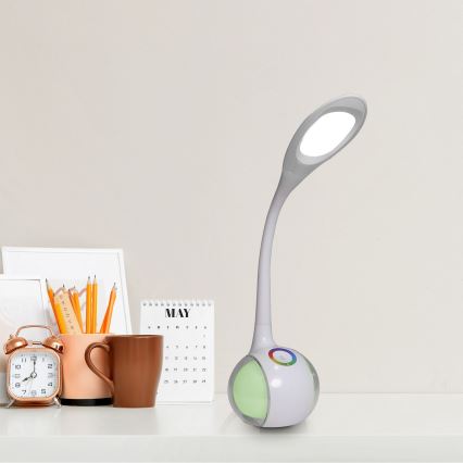 Lampă LED RGBW tactilă dimabilă de masă COSMOS LED/6,5W/230V alb