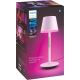 Lampă LED RGBW de exterior tactilă dimabilă Hue GO LED/6,2W/230V 2000-6500K IP54 Philips