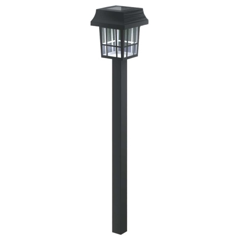 Lampă LED solară Aigostar LED/0,006W/1,2V 32 cm negru 6500K IP44