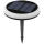 Lampă LED solară Aigostar LED/0,6W/2V d. 16,5 cm 3000K/400K/6500K IP65 negru