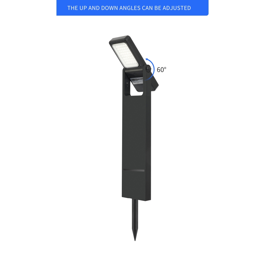 Lampă LED solară Brilagi SUN SPIKE LED/4W/3,7V 2200 mAh IP44