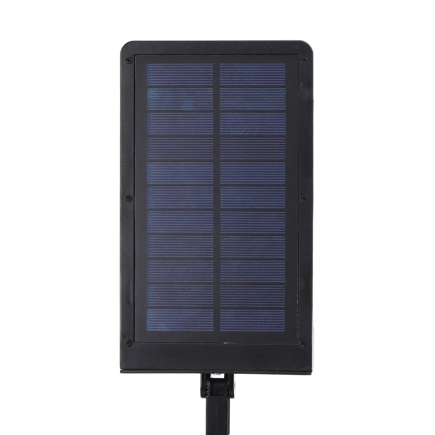 Lampă LED stradală solară cu senzor Aigostar LED/3W/3,7V1800 mAh IP44 3000/4000/5000K + telecomandă