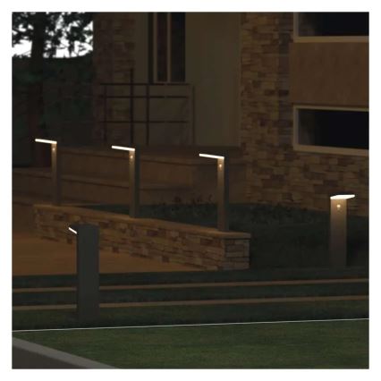 Lampă LED solară cu senzor LED/4,4W/3,7V 2200 mAh IP44