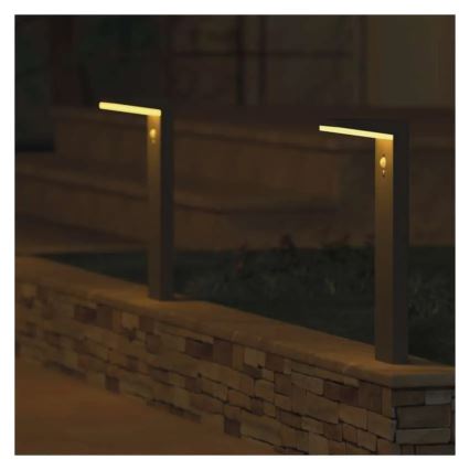 Lampă LED solară cu senzor LED/4,4W/3,7V 2200 mAh IP44