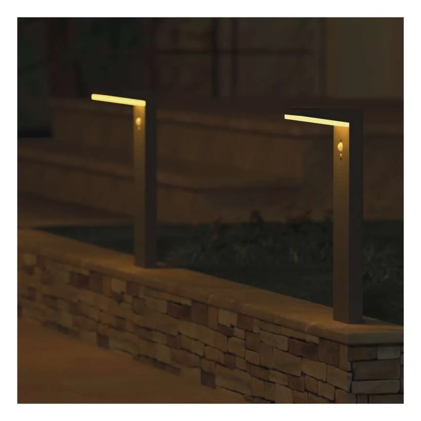 Lampă LED solară cu senzor LED/4,4W/3,7V 2200 mAh IP44