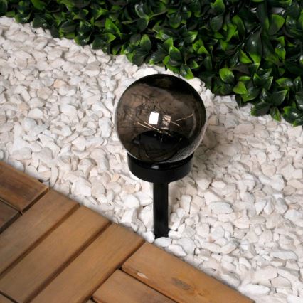 Lampă LED solară de exterior SFERA LED/1,2V IP44