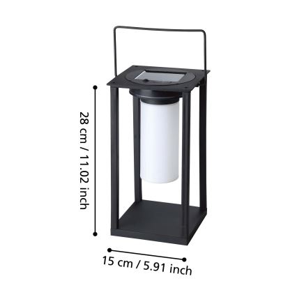 Lampă LED solară de masă Eglo LED/3,3W/3,7V IP44