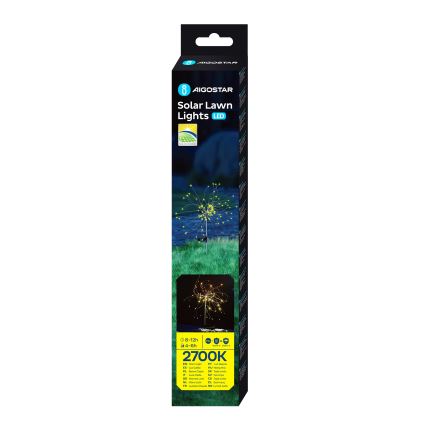 Lampă LED solară decorativă Aigostar LED/0,03W/1,2V 88,5 cm 300 mAh 2700K IP44