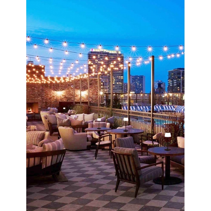 Lampă LED solară dimabilă de exterior cu senzor LED/4W/5V IP44 3600 mAh