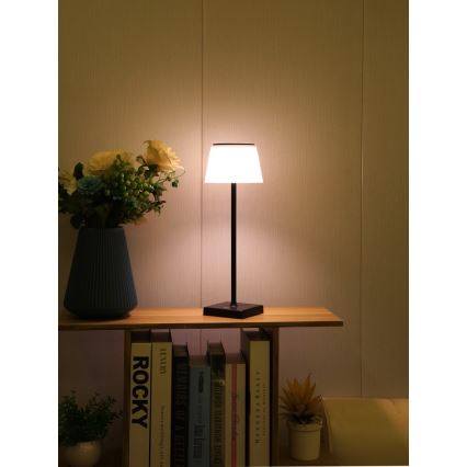 Lampă LED solară dimabilă de exterior cu senzor LED/4W/5V IP44 3600 mAh