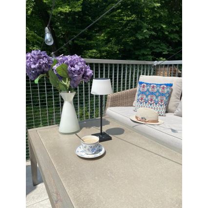 Lampă LED solară dimabilă de exterior cu senzor LED/4W/5V IP44 3600 mAh