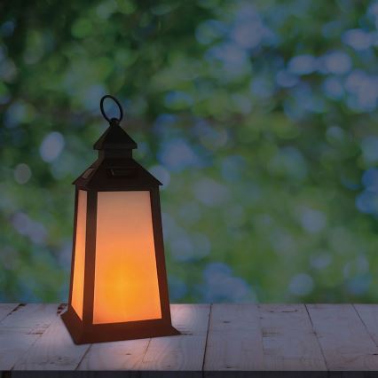 Lampă LED solară FENIX LED/1,2V 200 mAh IP44 negru