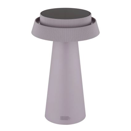 Lampă LED solară tactilă dimabilă Globo LED/4W/3,7W IP54 roz