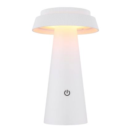 Lampă LED solară tactilă dimabilă Globo LED/4W/3,7W IP54 alb