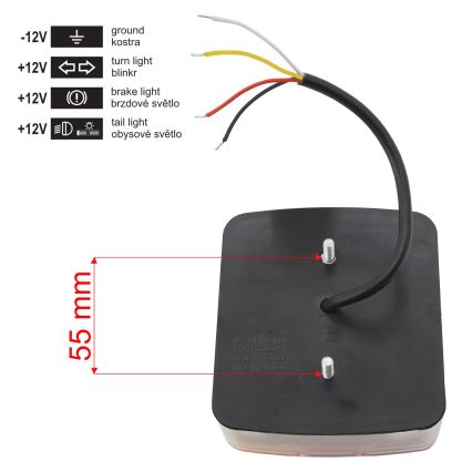 Lampă LED spate combinată 12V