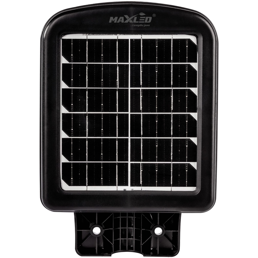 Lampă LED stradală solară dimabilă cu senzor LED/150W/6V 6500K IP65 negru + telecomandă