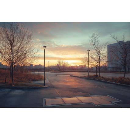 Lampă LED stradală PARCOLI LED/30/40/50W/230V 3000/4000/6500K IP66 gri