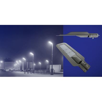 Lampă LED stradală KLARK LED/200W/230V IP65 gri