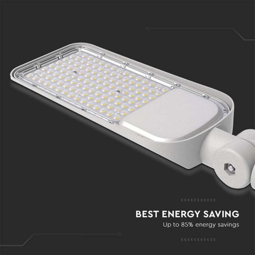 Lampă LED stradală SAMSUNG CHIP LED/30W/230V 6500K IP65 gri