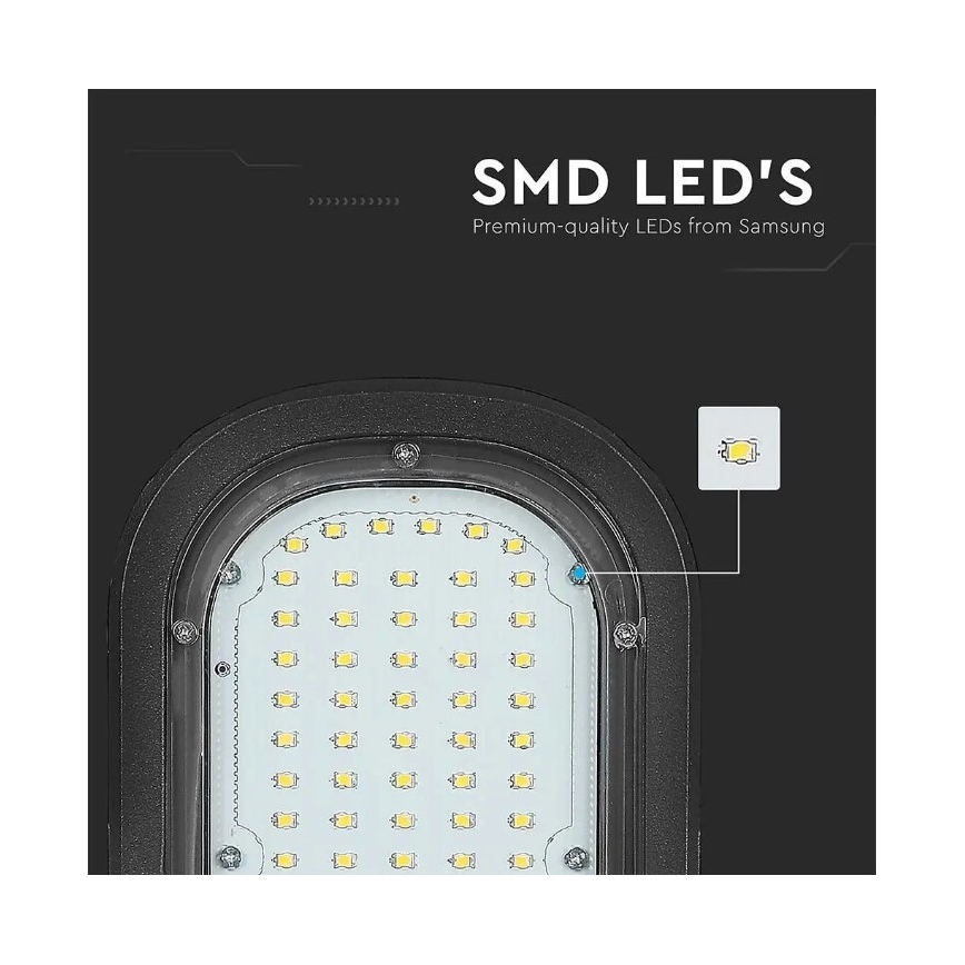 Lampă LED stradală SAMSUNG CHIP LED/50W/230V 4000K IP65