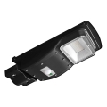 Lampă LED stradală solară cu senzor de mișcare și crepuscular LED/6W/3,2V 6000K IP65 5000 mAh negru + telecomandă