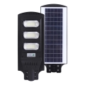 Lampă LED stradală solară dimabilă cu senzor de mișcare și crepuscular URBI LED/8W/3,2V 6500K IP54 + telecomandă