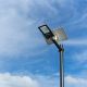Lampă LED stradală solară dimabilă HYBRID LED/50W/230V 6500K IP65 + telecomandă
