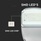 Lampă LED stradală solară SAMSUNG CHIP LED/50W/6,4V 4000K IP65 + telecomandă