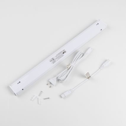 Lampă LED sub dulap, 7,5 W, 230 V, 55,6 cm, albă