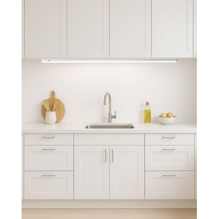 Lampă LED sub dulap TUBE, 18 W, 230 V, 120 cm, alb