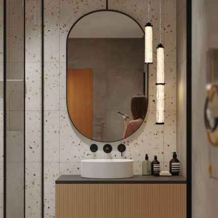 Lampă LED suspendată pe cablu CORTE, 18W, 230V, negru