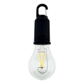 Lampă LED suspendată, reglabilă și reîncărcabilă pentru exterior, 3W/5V, 400 mAh, IP44