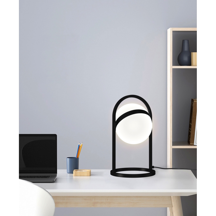 Lampă LED tactilă dimabilă de masă Wofi 8046-102 AVIGNON LED/10,5W/230V negru