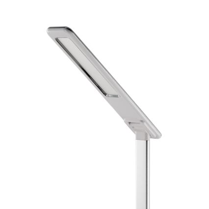 Lampă LED tactilă dimabilă de masă cu funcție de încărcare fără fir JOY LED/6W/230V alb + USB