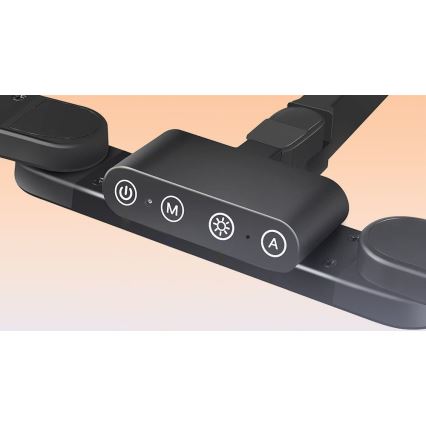 Lampă LED flexibilă tactilă dimabilă de masă Brilagi VARIO LED/24W/230V 3000-6500K CRI 92 negru