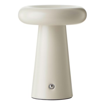 Lampă LED tactilă dimabilă de masă Brilliant MUFFIN LED/3W/5V USB IP44 crem