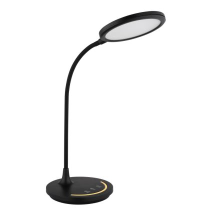 Lampă LED tactilă flexibilă dimabilă de masă Globo LED/12W/230V 3000/4000/6500K CRI 90 negru