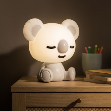 Lampă LED tactilă dimabilă de masă pentru copii Zuma Line LED/3W/230V gri koala