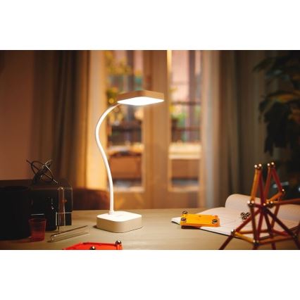 Lampă LED tactilă dimabilă de masă  Philips ROCK LED/5W/5V 1800mAh